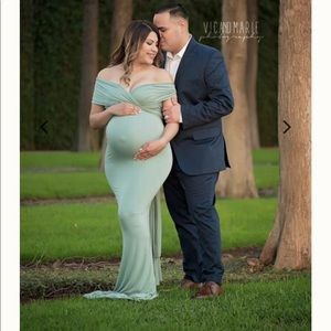 Sew Trendy Accessories infinity maternity gown
